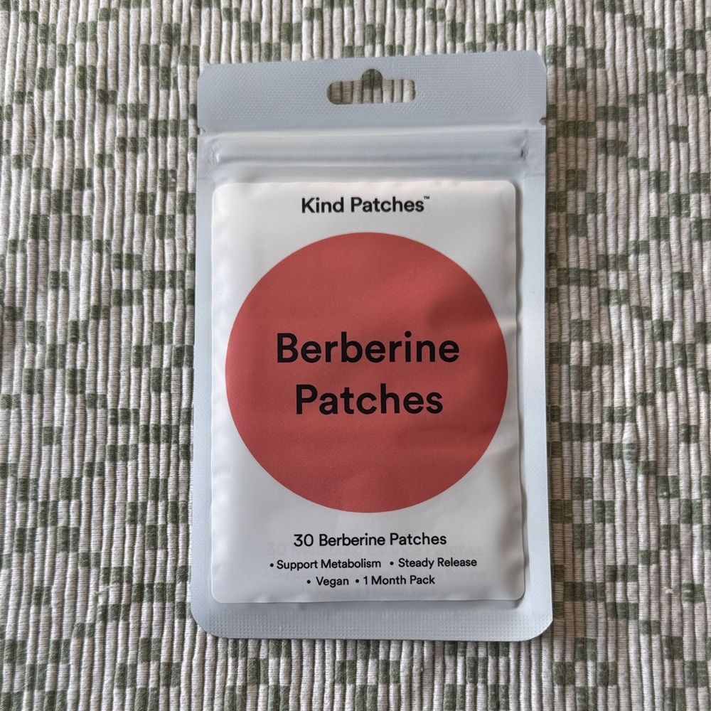Kind Patches Berberine Patches - White Pack with Red Circle
